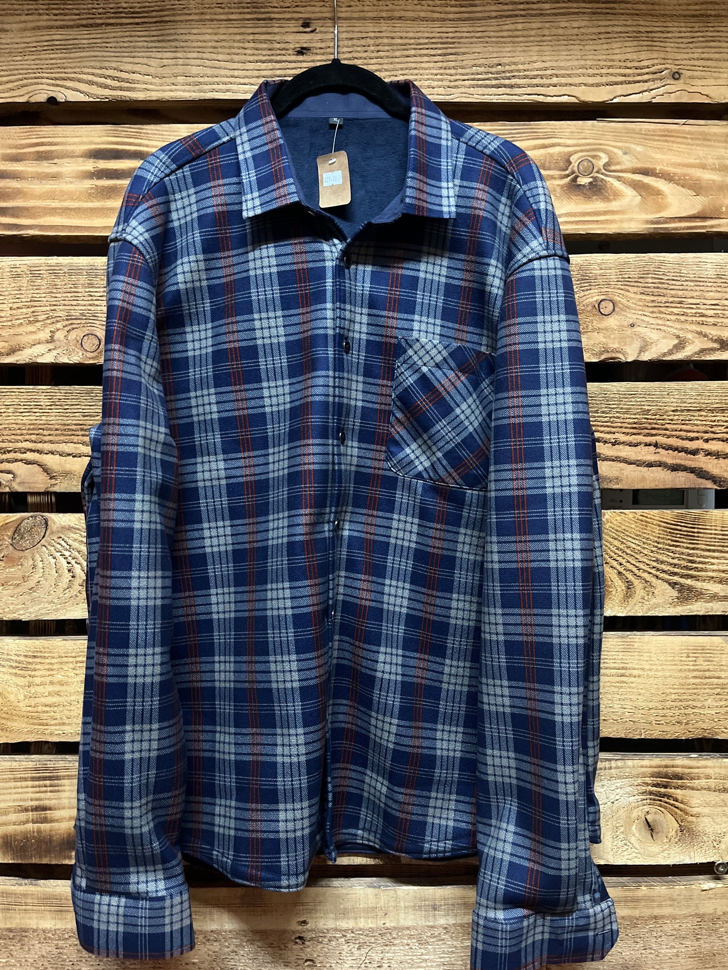 Blue overshirt