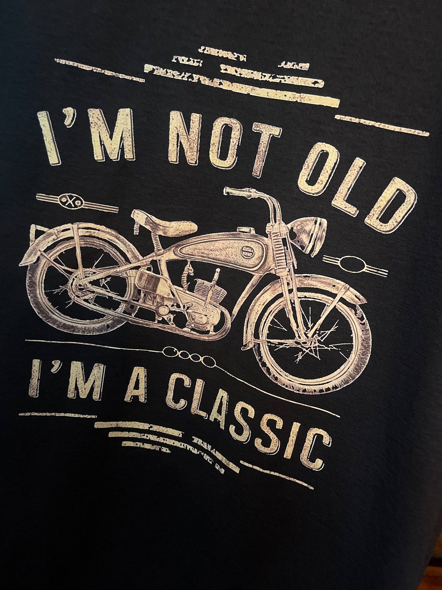 Bikers T-shirt I am not old