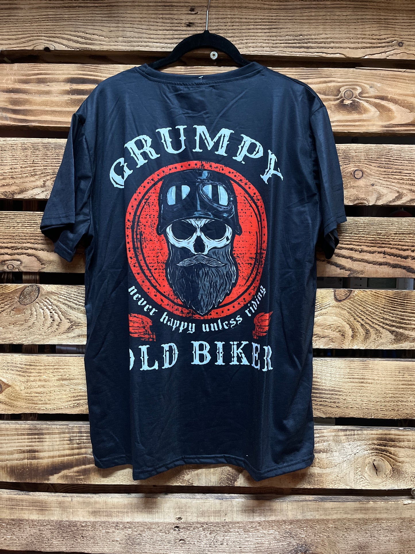 Bikers T-shirt Grumpy Old Biker