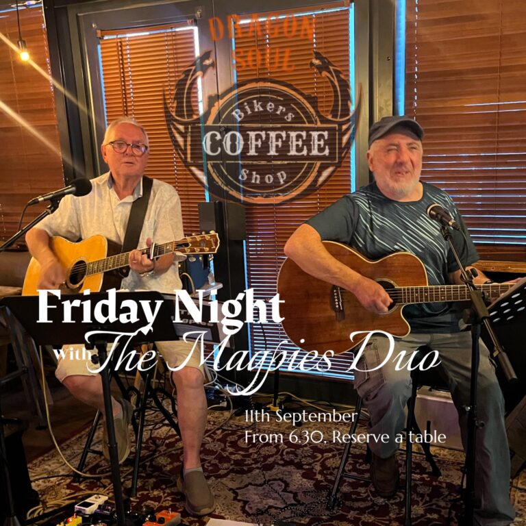 Friday Night Live with The Magpies Duo