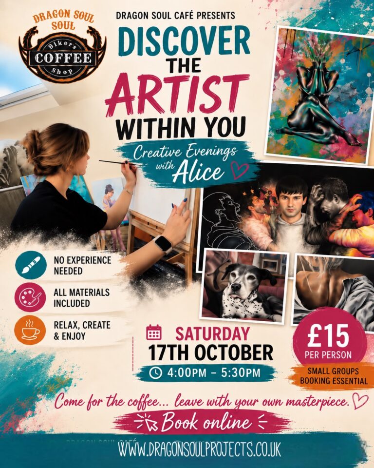 Discover the Artist Within You – Creative Evening with Alice – 17th October